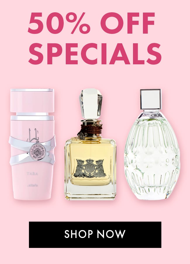 50% Off Specials. Shop Now