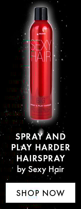 Spray and play harder Hairspray by Sexy Hair. Shop Now