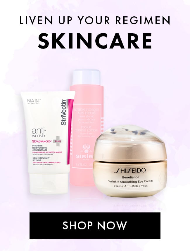 Liven Up Your Regimen Skincare. Shop Now