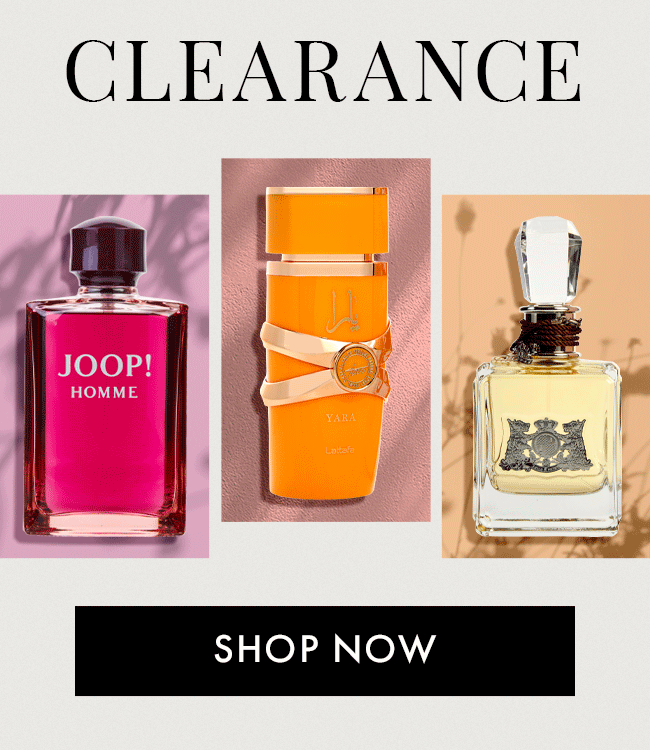 Clearance. Shop Now