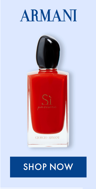 Armani. Shop Now