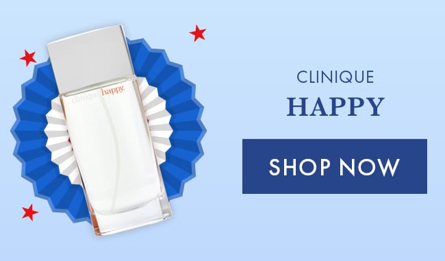 Clinique Happy. Shop Now