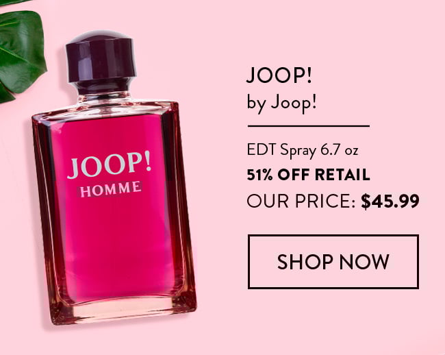 Joop! by Joop! EDT Spray 6.7oz - 51% Off Retail - Our Price: $45.99. Shop Now
