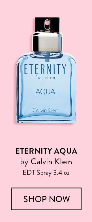 Eternity Aqua by Calvin Klein. EDT Spray 3.4 oz. Shop Now