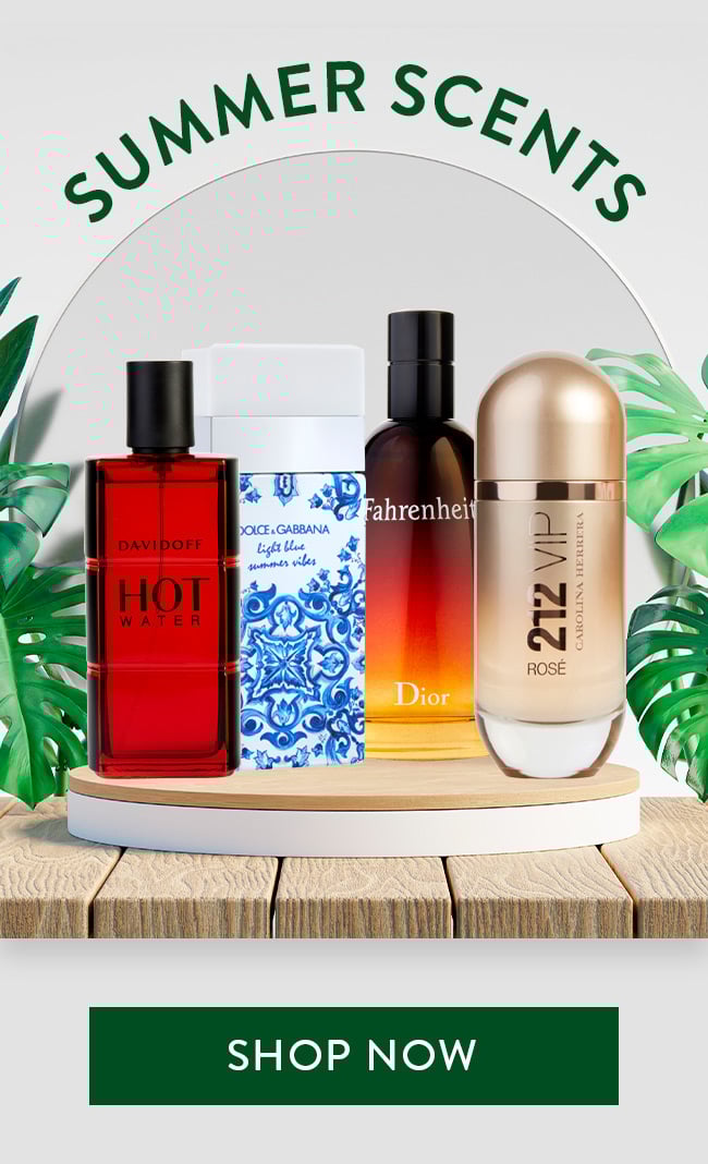 Summer Scents. Shop Now