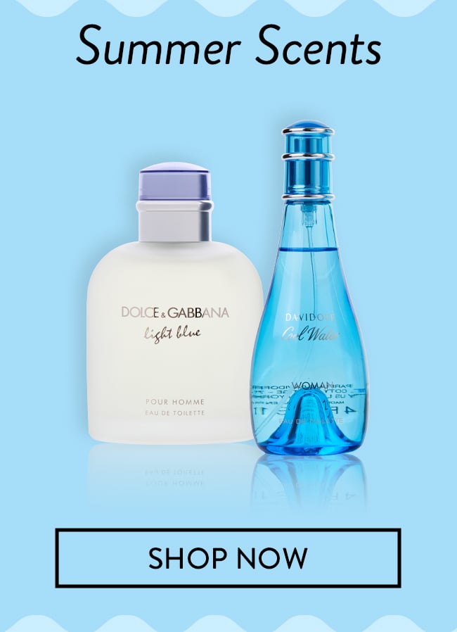 Summer Scents. Shop Now
