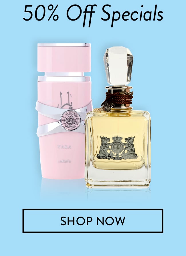 50% Off Specials. Shop Now