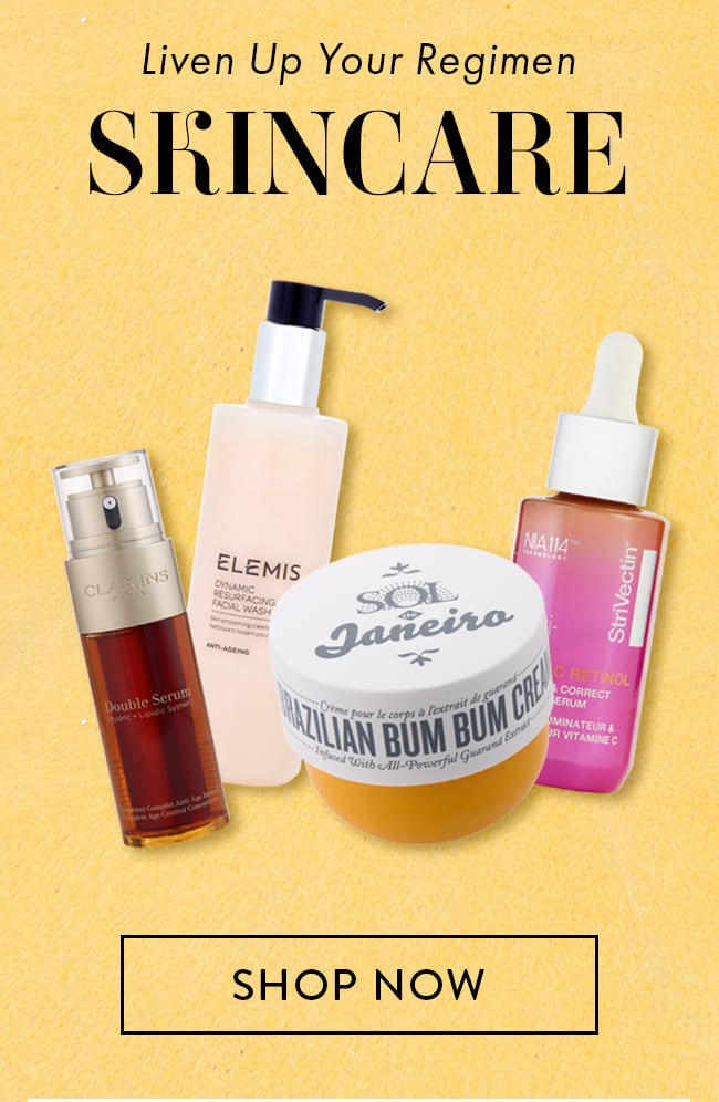 Liven Up Your Regimen. Skincare. Shop Now