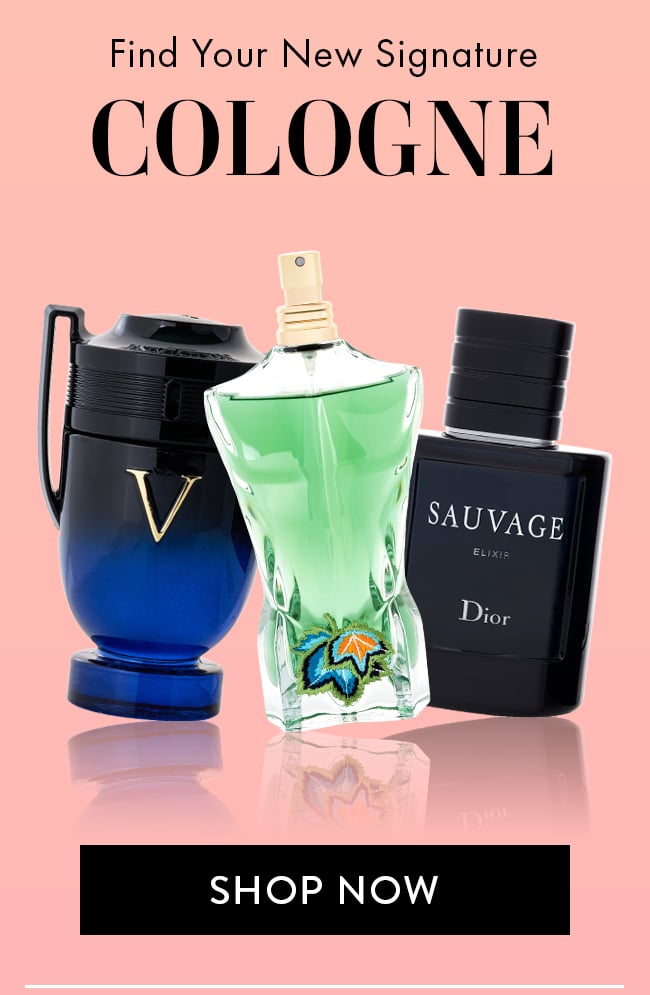 Find Your New Signature Cologne. Shop Now