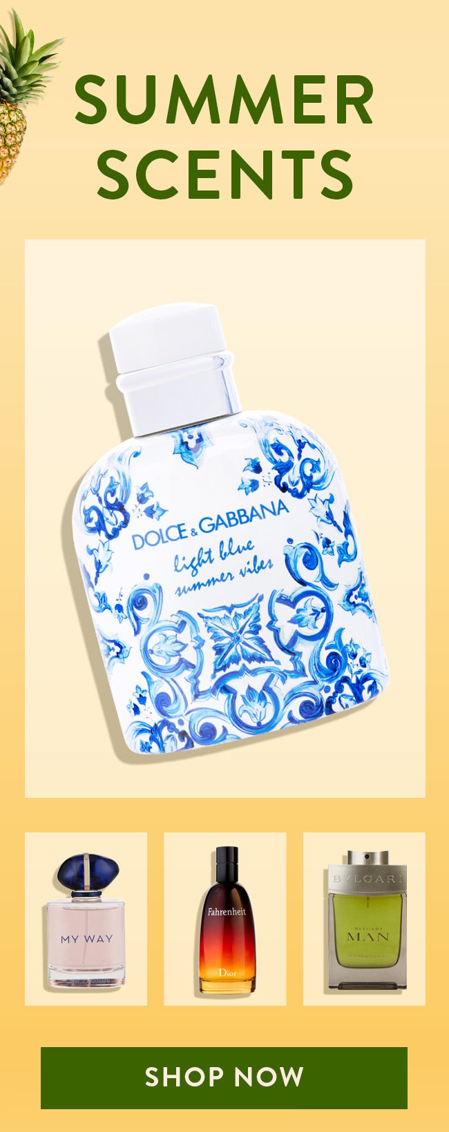 Summer Scents. Shop Now