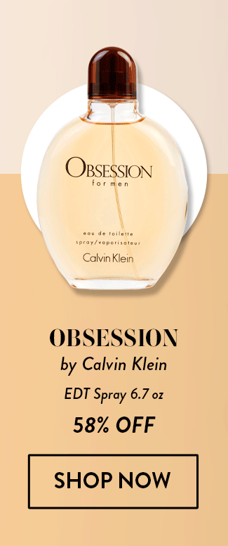 Obsession by Calvin Klein. EDT Spray 6.7 oz. 58% Off. Shop Now