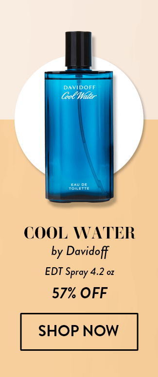 Cool Water by Davidoff. EDT Spray 4.2 oz. 57% Off. Shop Now