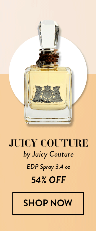 Juicy Couture by Juicy Couture. EDP Spray 3.4 oz. 54% Off. Shop Now