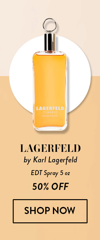 Lagerfield by Karl Lagerfield. EDT Spray 5 oz. 50% Off. Shop Now