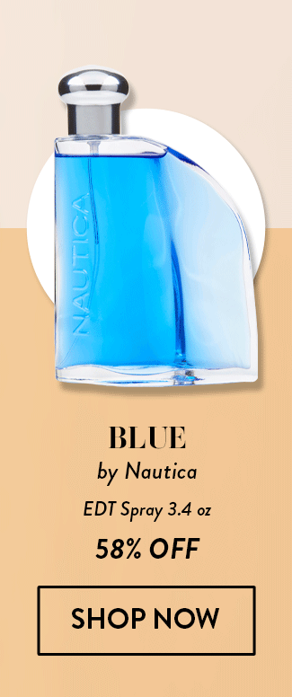 Blue by Nautica. EDT Spray 3.4 oz. 58% Off. Shop Now