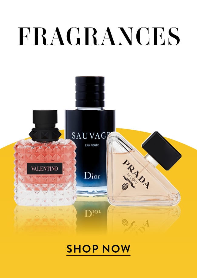 Fragrances. Shop Now.