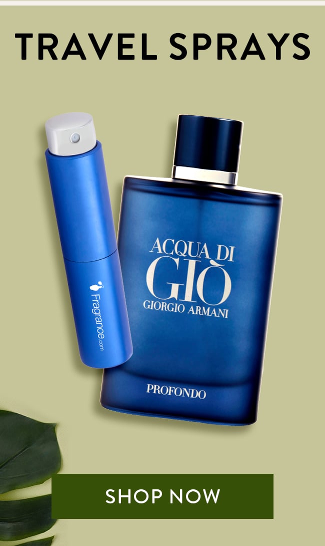 Travel Sprays. Shop Now