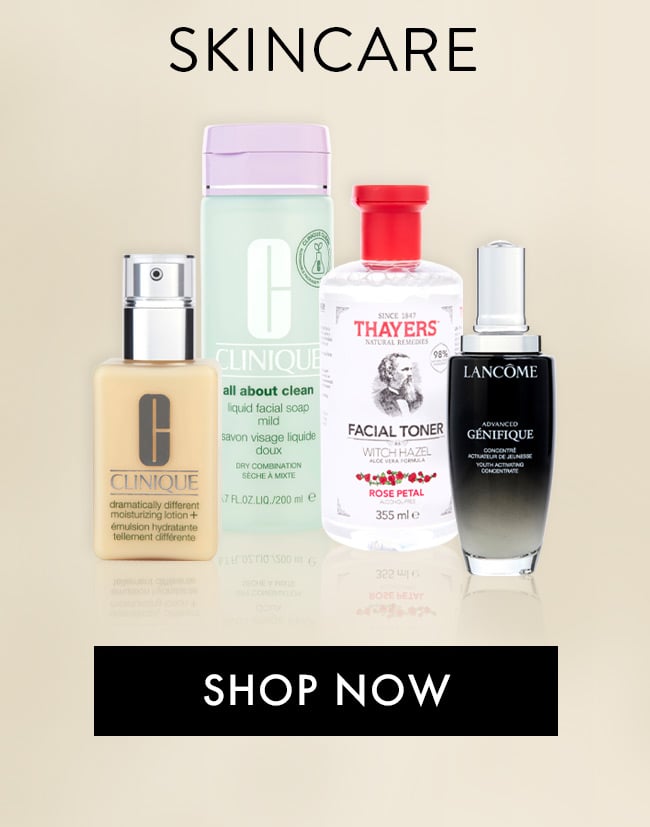 Skincare. Shop Now