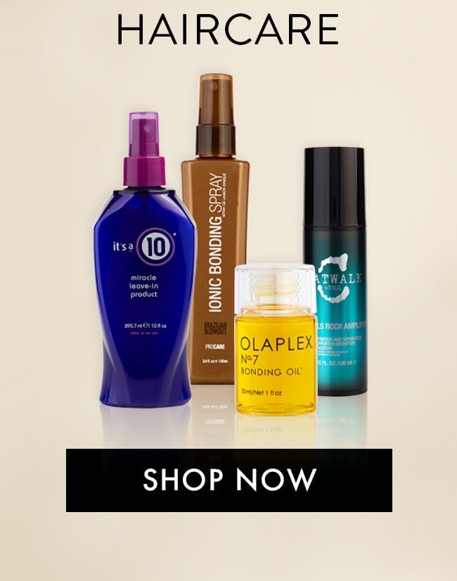 Haircare. Shop Now