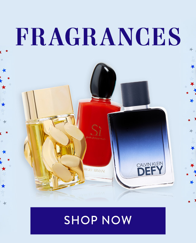 Fragrances. Shop Now