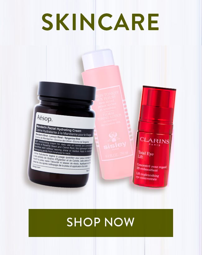 Skincare. Shop Now