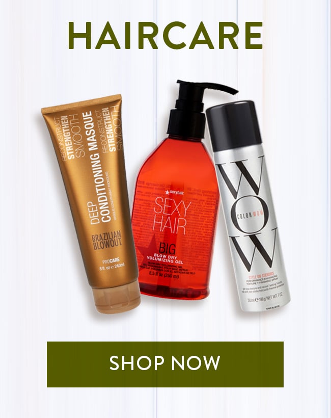 Haircare. Shop Now