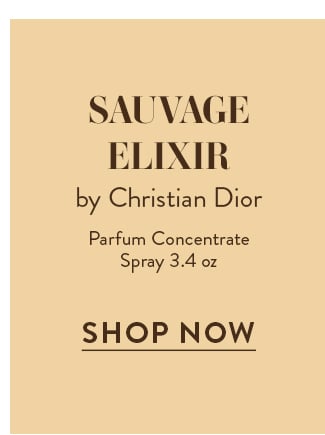 Sauvage Elixir by Christian Dior. Parfum Concentrate Spray 3.4oz. Shop Now
