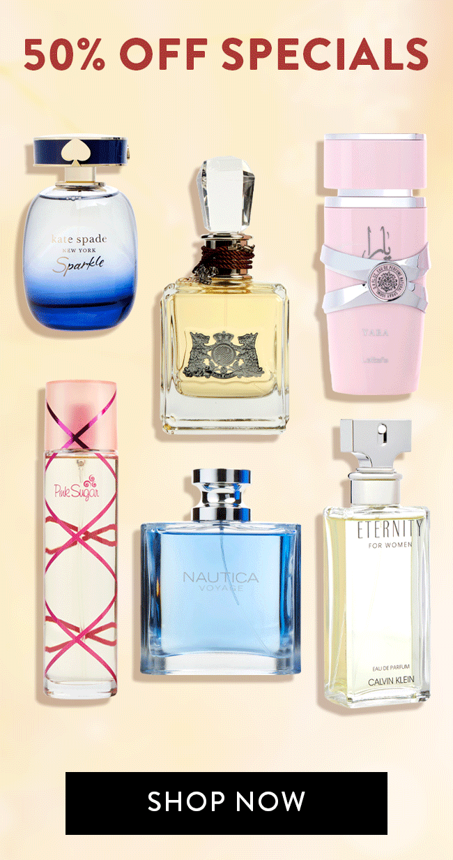 50% Off Specials. Shop Now