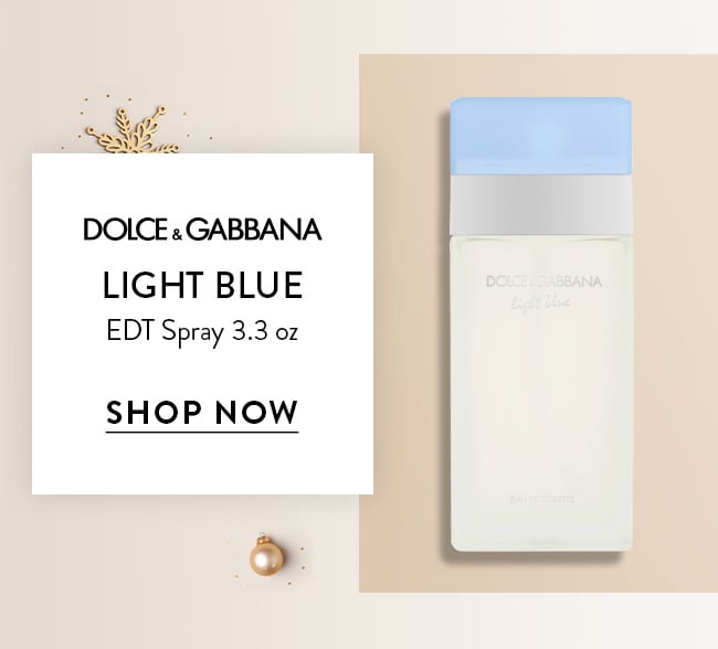 Dolce & Gabbana Light Blue EDT Spray 3.3 oz. Shop Now