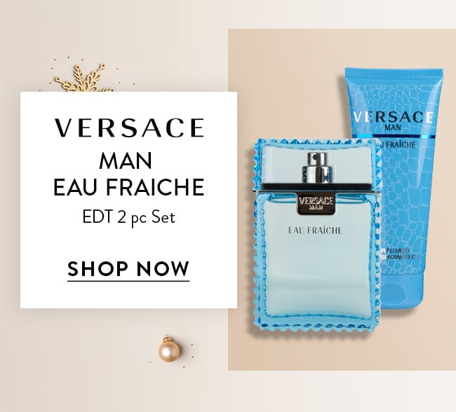 Versace Man Eau Fraiche EDT 2 pc Set. Shop Now
