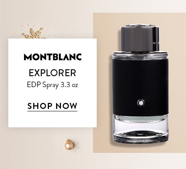 Montblanc Explorer EDP Spray 3.3 oz. Shop Now