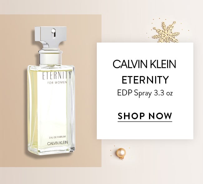 Calvin Klein Eternity EDP Spray 3.3 oz. Shop Now