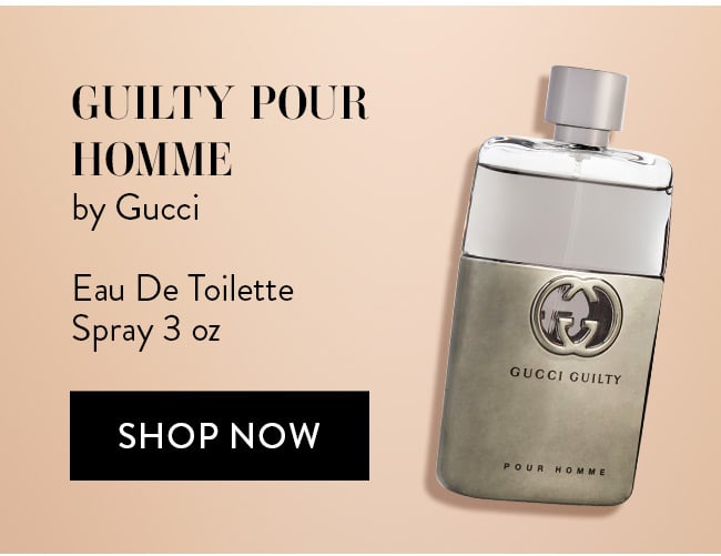 Guilty Pour Homme by Gucci. Eau De Toilette Spray 3 oz. Shop Now
