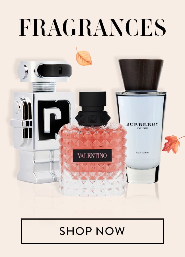 Fragrances. Shop Now