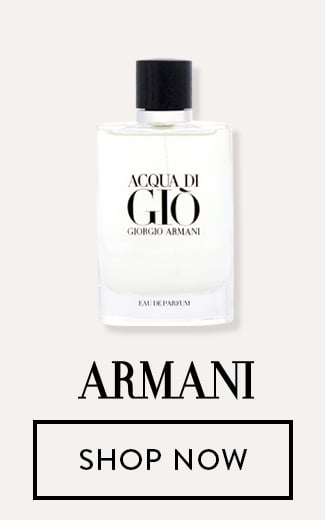 Armani. Shop Now
