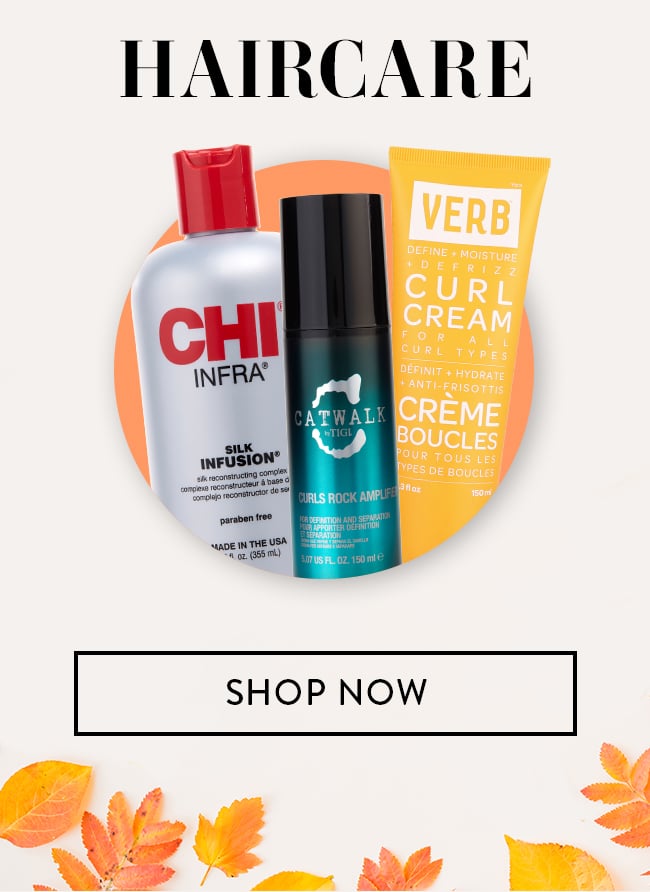 Haircare. Shop Now