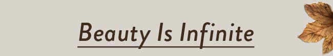 Beauty Is Infinite