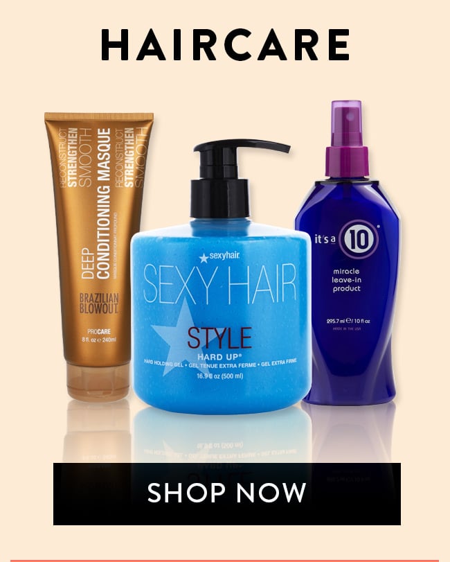 Haircare. Shop Now