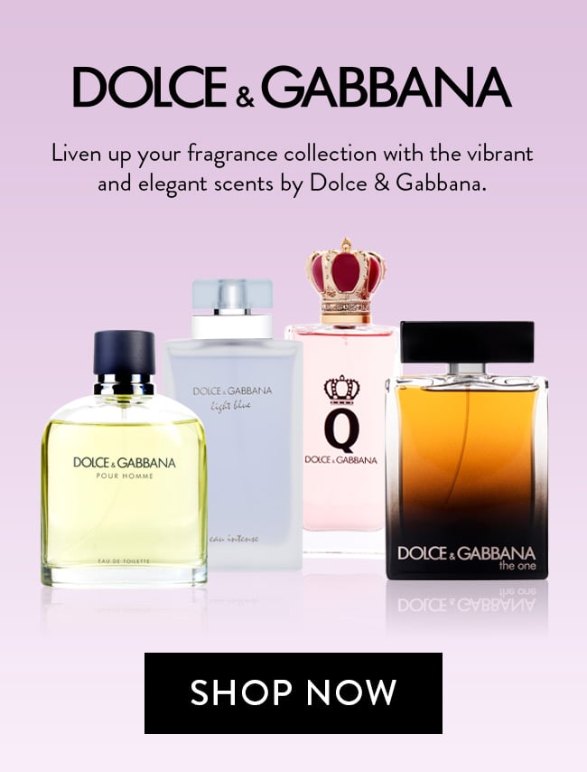 Dolce & Gabbana. Liven up your fragrance collection with the vibrant and elegant scents by Dolce & Gabbana. Shop Now