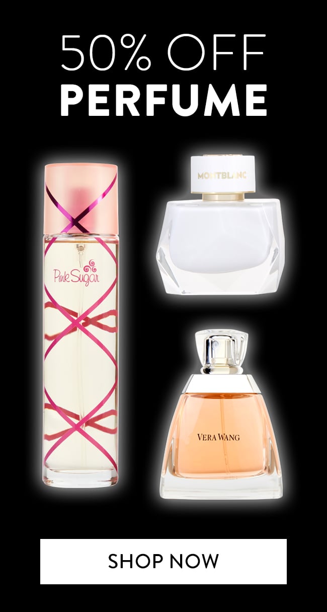 50% Off Perfume. Shop Now