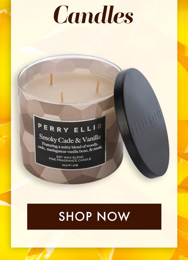 Candles. Shop Now