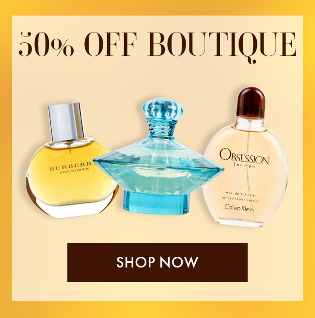 50% Off Boutique. Shop Now
