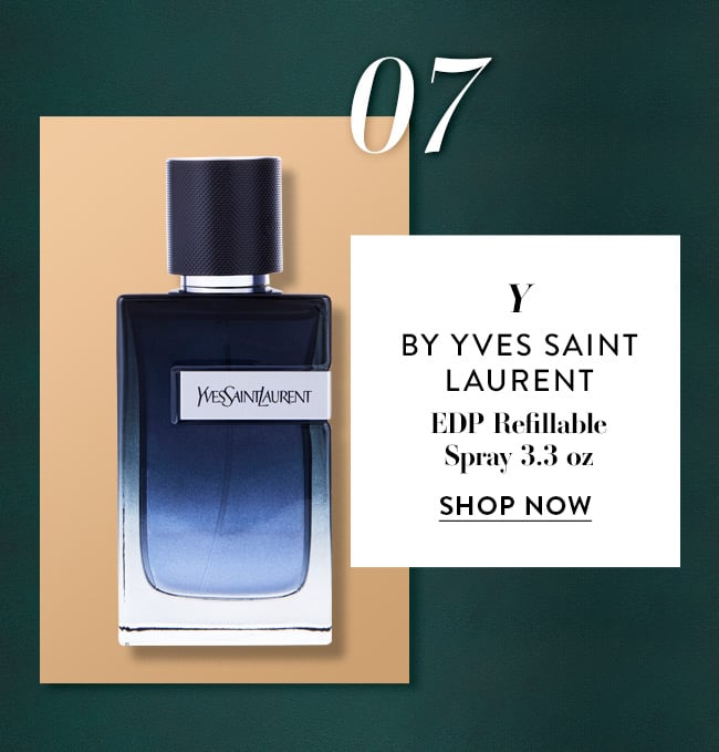 07. Y by Yves Saint Laurent. EDP Refillabe Spray 3.3 oz. Shop Now