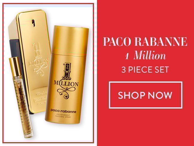 Paco Rabanne - 1 Million - 3 Piece Set. Shop Now
