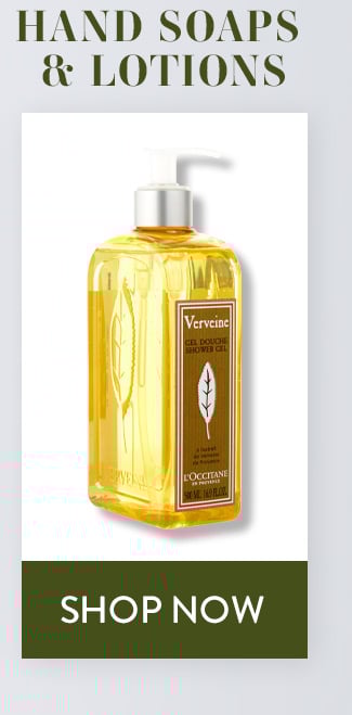 Hand Soaps & Lotions. Shop Now