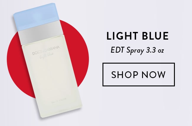 Light Blue. EDT Spray 3.3 oz. Shop Now