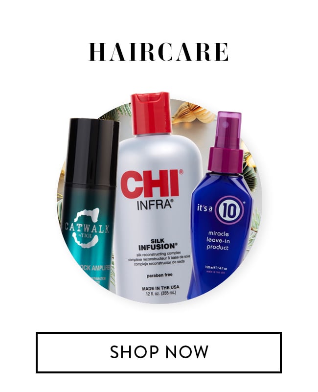 Haircare. Shop Now