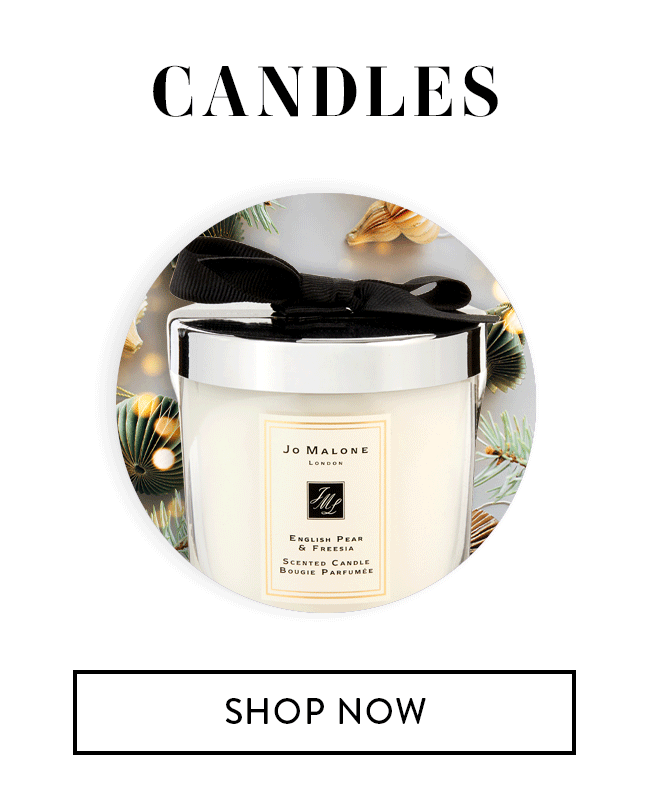 Candles. Shop Now