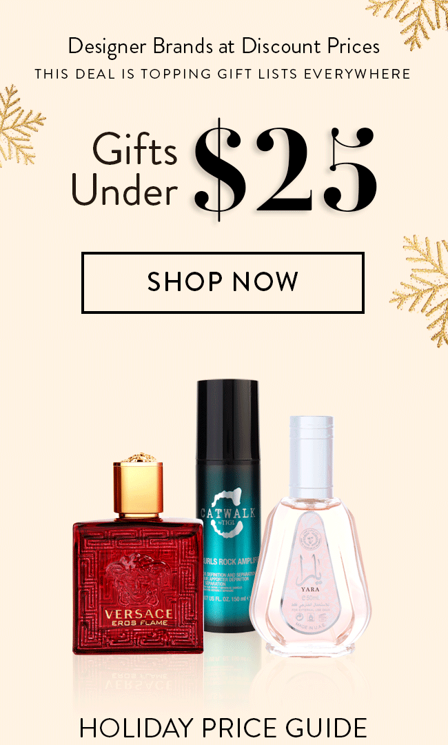 Designer Brands at Discount Prices This Deal Is Topping Gift Lists Everywhere. Gifts Under $25. Shop Now. Holiday Price Guide