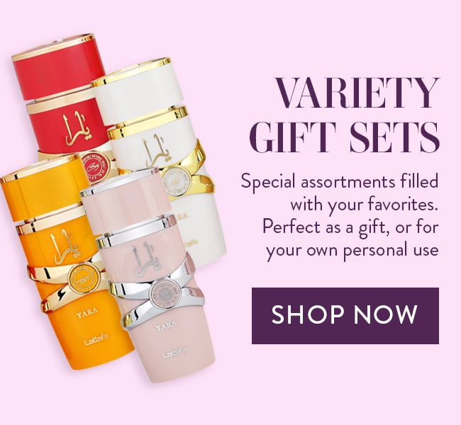 Variety Gift Sets. Special assortments filled with your favorites. Perfect as a gift, or for your own personal use. Shop Now
